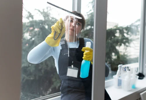 Nettoyage de vitres intérieures et extérieures à Savennes
